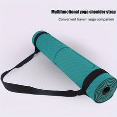 Adjustable Yoga Mat Storage Strap Lightweight Fitness Mat Carrying Rope
