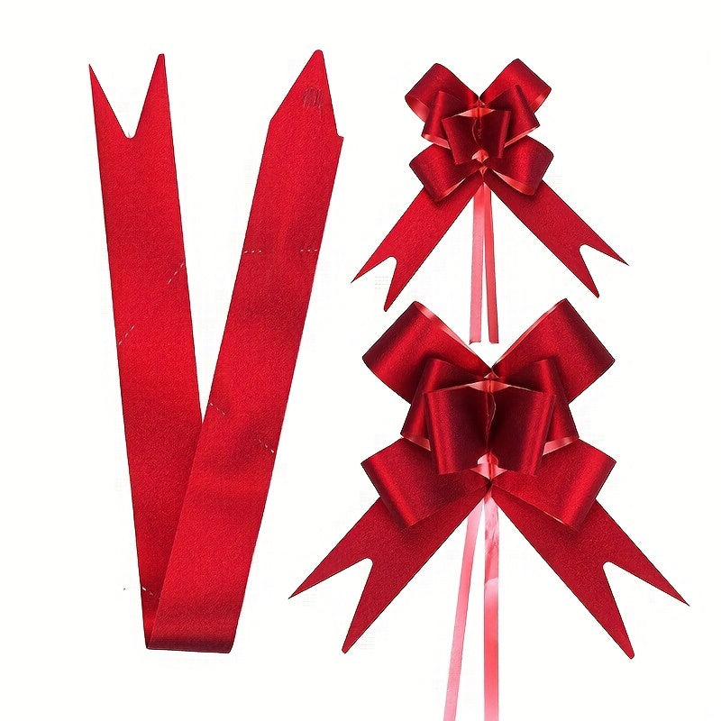 10pcs Colorful Golden Onion Pull Flower Christmas Gift Packaging