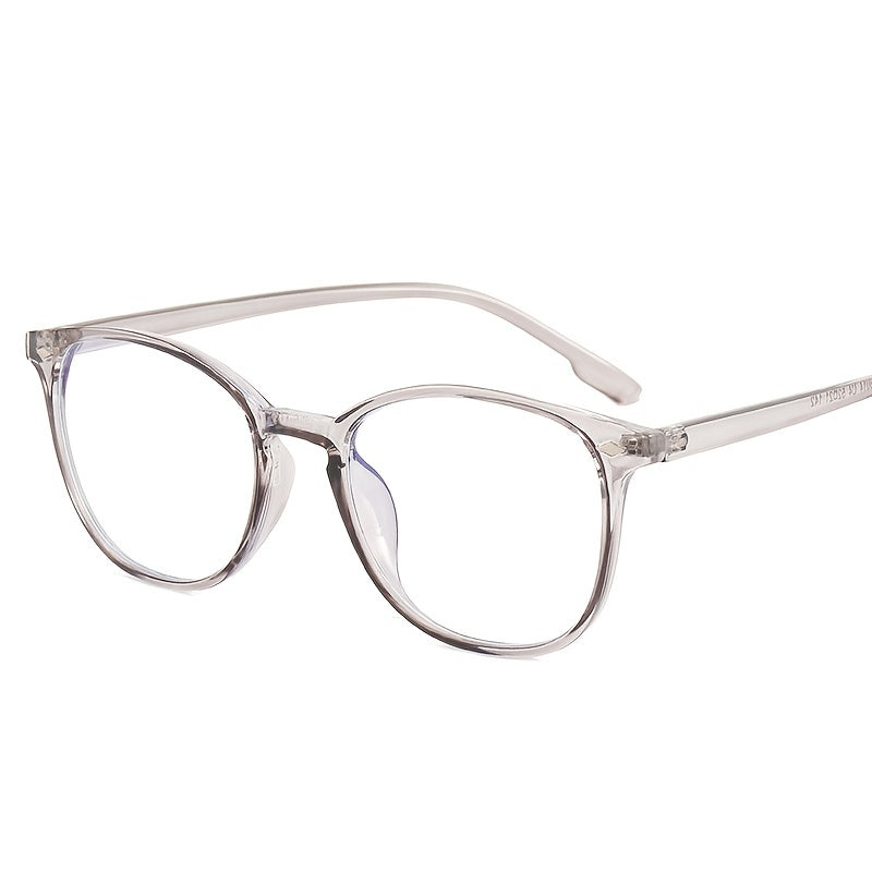 Multicolor Women's Round Frame Glasses Light Blocking Spectacles