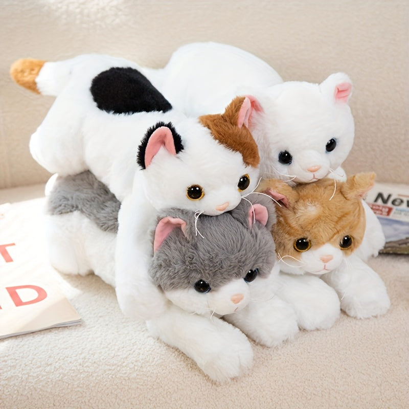 68in Plush Cat Toy Family Companion Soft Stuffed Animal Pillow
