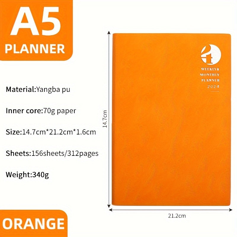 1pc Schedule Book Time Management Planner Notepad