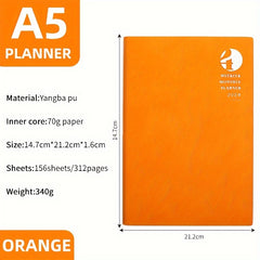 1pc Schedule Book Time Management Planner Notepad
