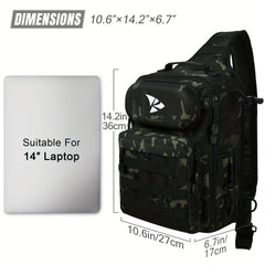 ZL R0035H G Fishing Tackle Backpack Waterproof Storage Bag Fly Fishing Backpack