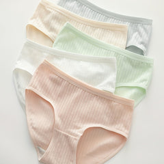 Girls' Cotton Briefs - Pack of 5