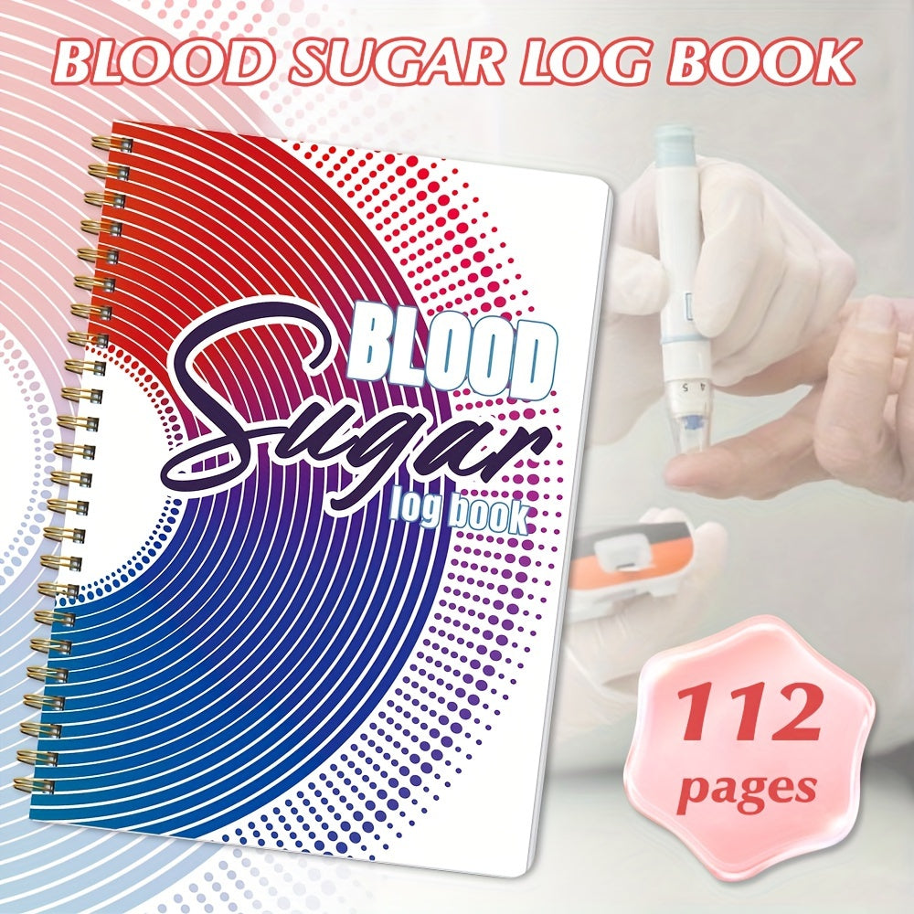 Blood Sugar Record Book for Elders, Daily Health Tracker
