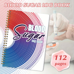 Blood Sugar Record Book for Elders, Daily Health Tracker