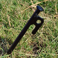 4pcs Steel Ground Nails for Camping and Beach Camping
