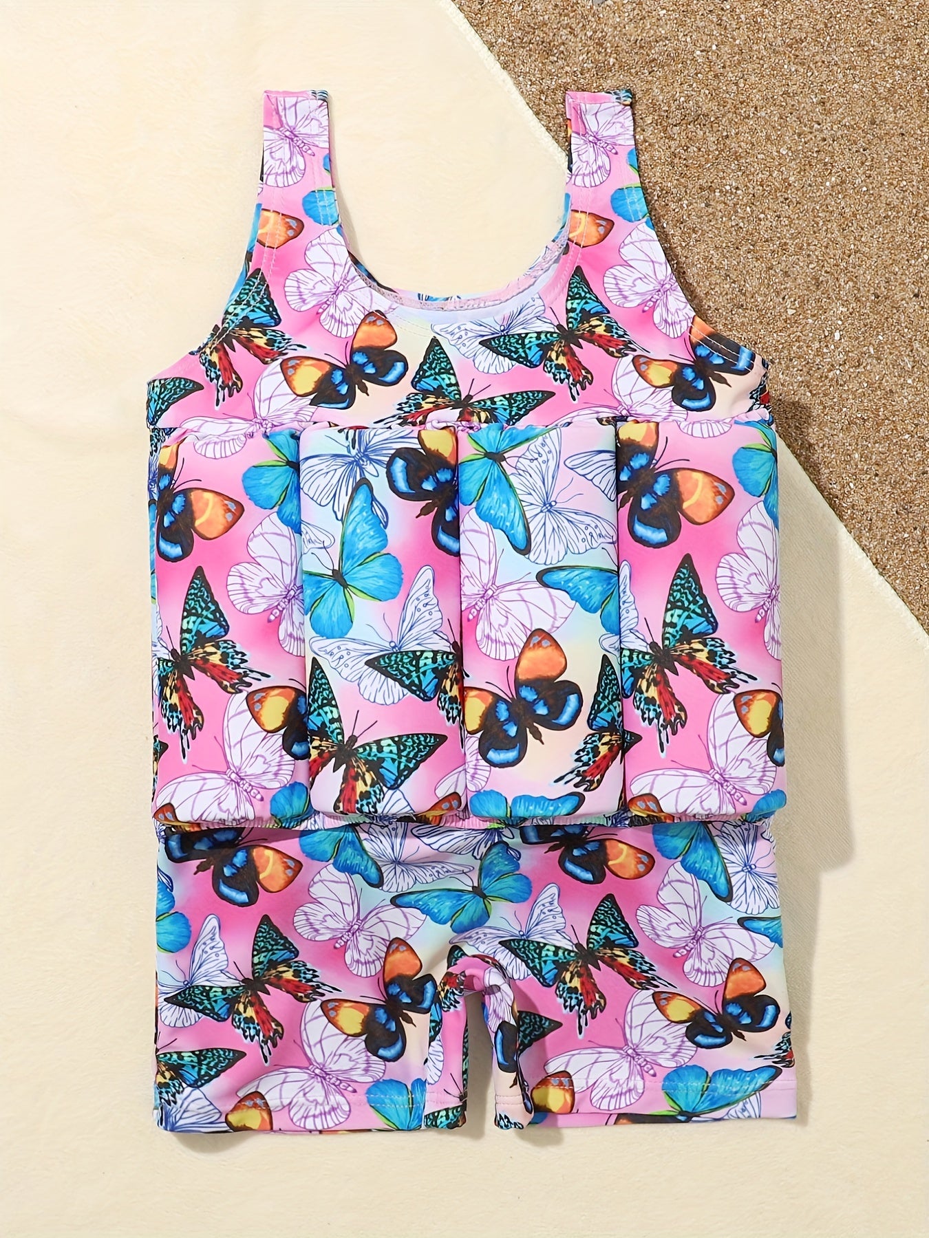 Kids Floating Swimsuit One Piece Toddler Swimwear