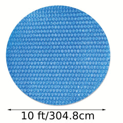 Solar Pool Cover 10ft Round Heat Retaining Blanket In/above Ground Pools
