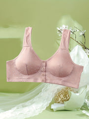 Plus Size Women's Ditsy Print Padded Comfort Bra