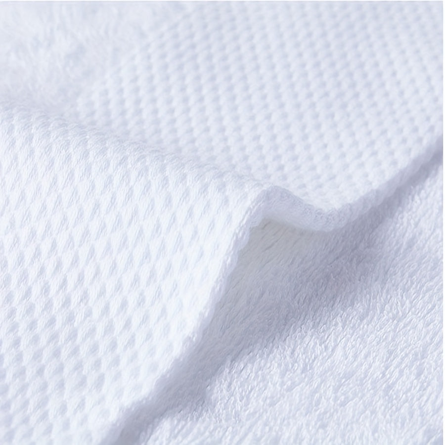 4pc High Embroidered Handkerchiefs & Towel Set Soft 32x32