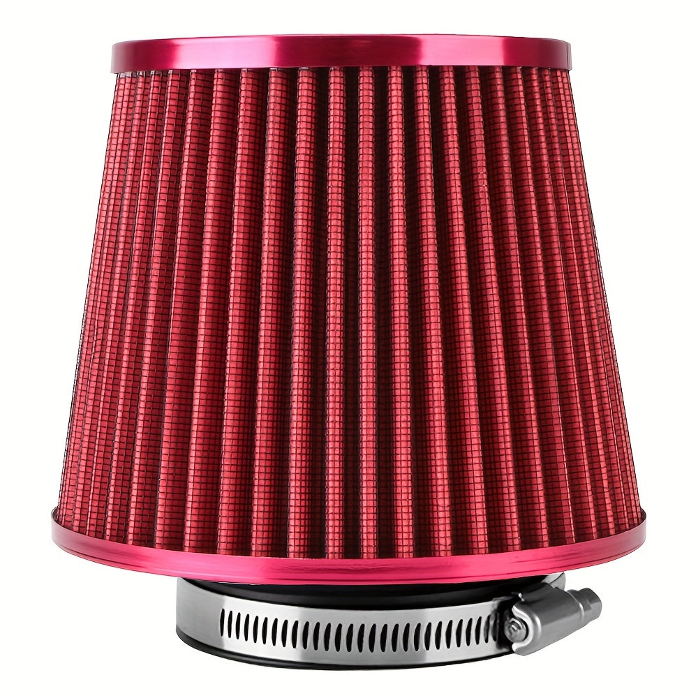 High Flow Cold Air Intake Filter 7.3in Cone Induction Kit