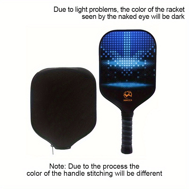 Lightweight Pickleball Paddle With Fiberglass Surface