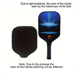 Lightweight Pickleball Paddle With Fiberglass Surface