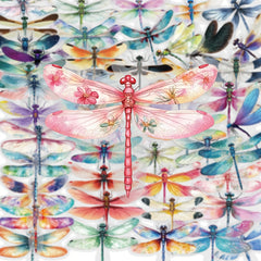 50pcs Insects & Dragonflies Waterproof PET Stickers Art Decals for DIY