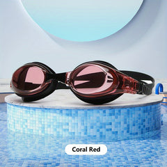 Adjustable Waterproof Swimming Goggles With Storage Box