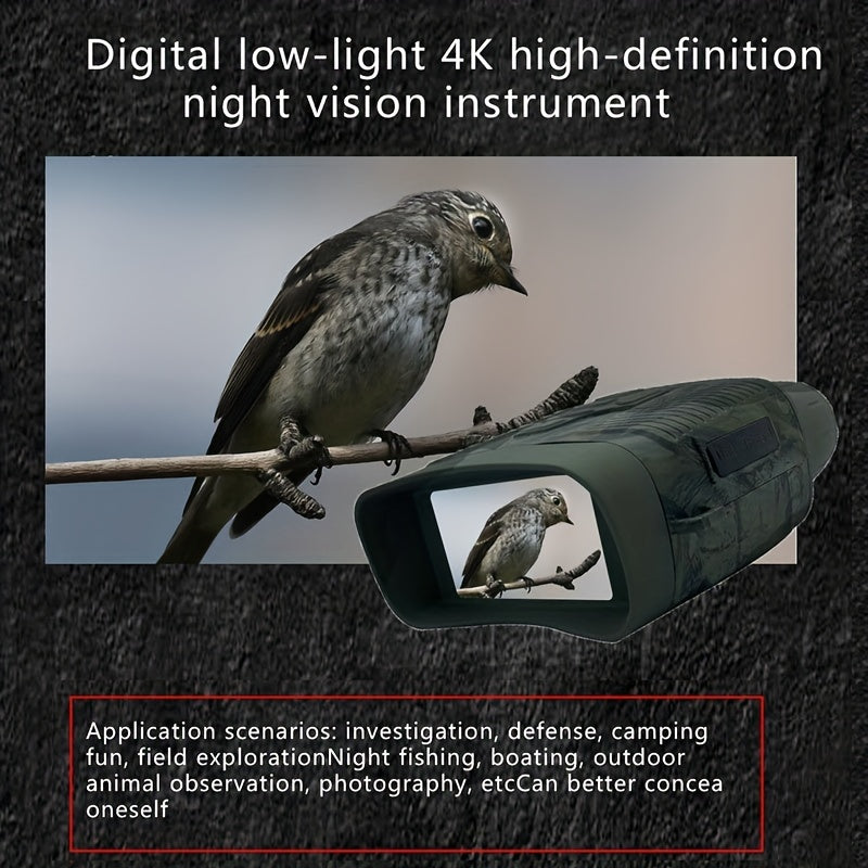 Digital Infrared Night Vision Binoculars with 7" Screen & 5X Zoom