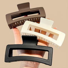 Large Plastic Square Hair Claw Clips Hair Accessories