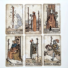 Vintage Elegance Classic Tarot Cards For Beginners - Desk/Board Card Collection