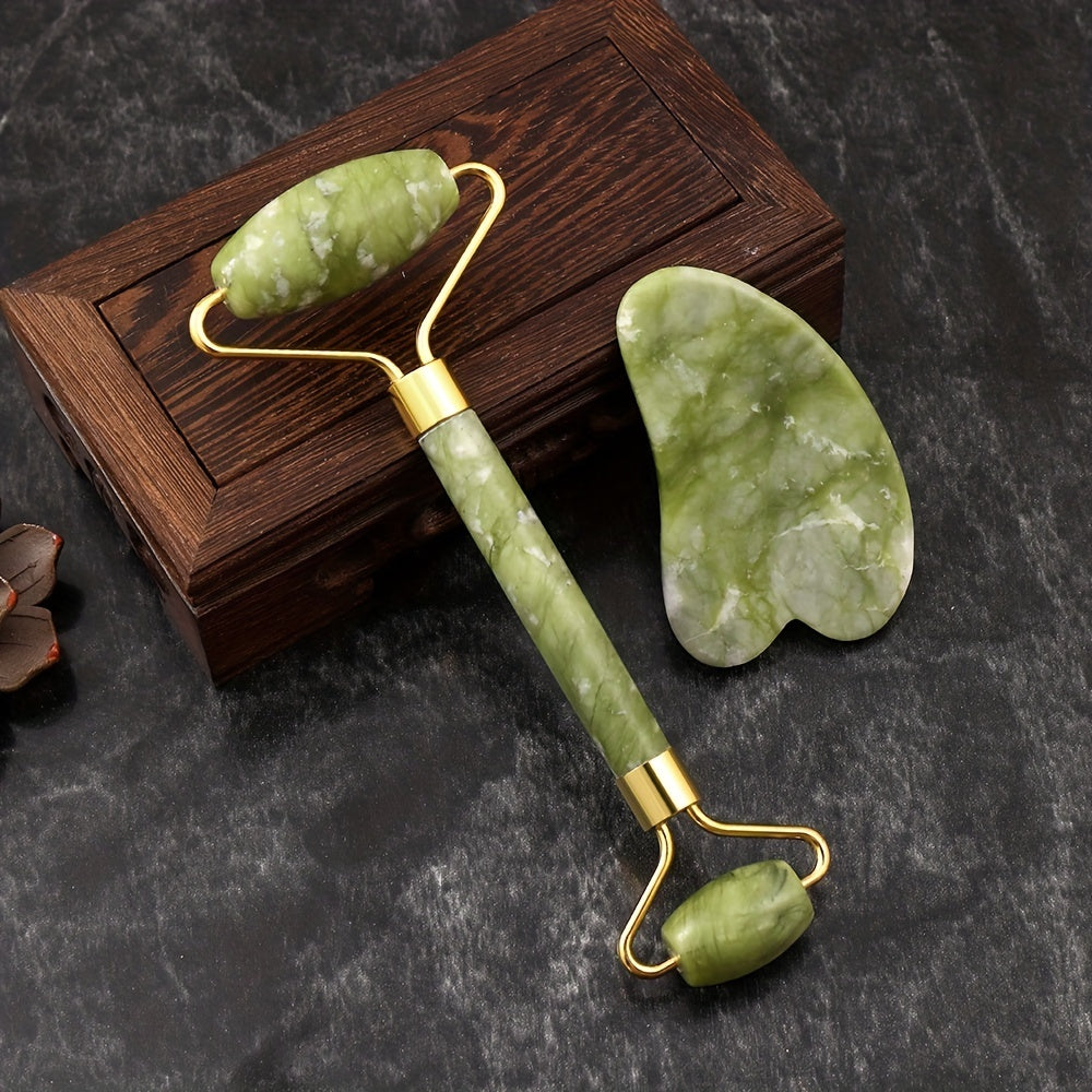 Face Roller & Gua Sha Set Beauty Gift For Women