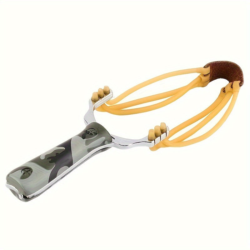 Outdoor Camo Handle Slingshot - Practice & Training