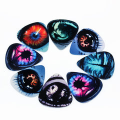 10pcs Mixed Guitar Picks for Electric & Ukulele Players