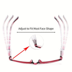 Light Blocking Spring Hinge Readers Anti Glare UV Eyeglasses Women