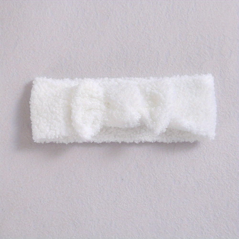 Plush Bow Headband Hairband Hair Accessories For Girls