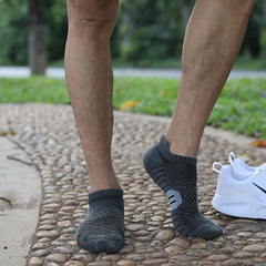 Durable Moisture Wicking Crew Socks for Men