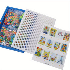 Colorful Mushroom Nail Puzzle Toy DIY Kit