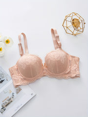 Scallop Trim Lace Wirefree Bra