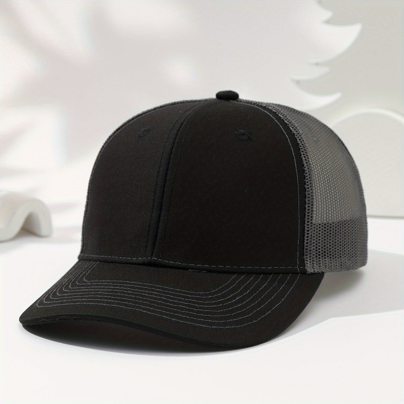 Unisex Adjustable Casual Baseball Cap with Letter Embroidery
