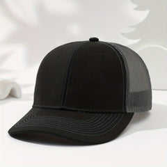 Unisex Adjustable Casual Baseball Cap with Letter Embroidery