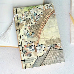 Ancient Famous Painting Thread Bound Book