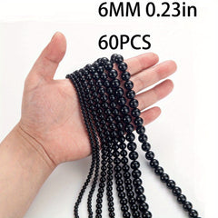 6mm 10mm Aquamarines Natural Stone Loose Beads