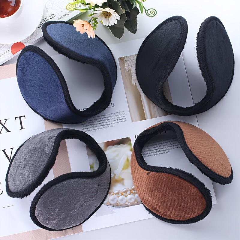 Winter Plush Earmuffs Cold Protection for Outdoor Activities