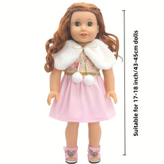 Fashionable Doll Dress Set for 17 18 Inch Dolls
