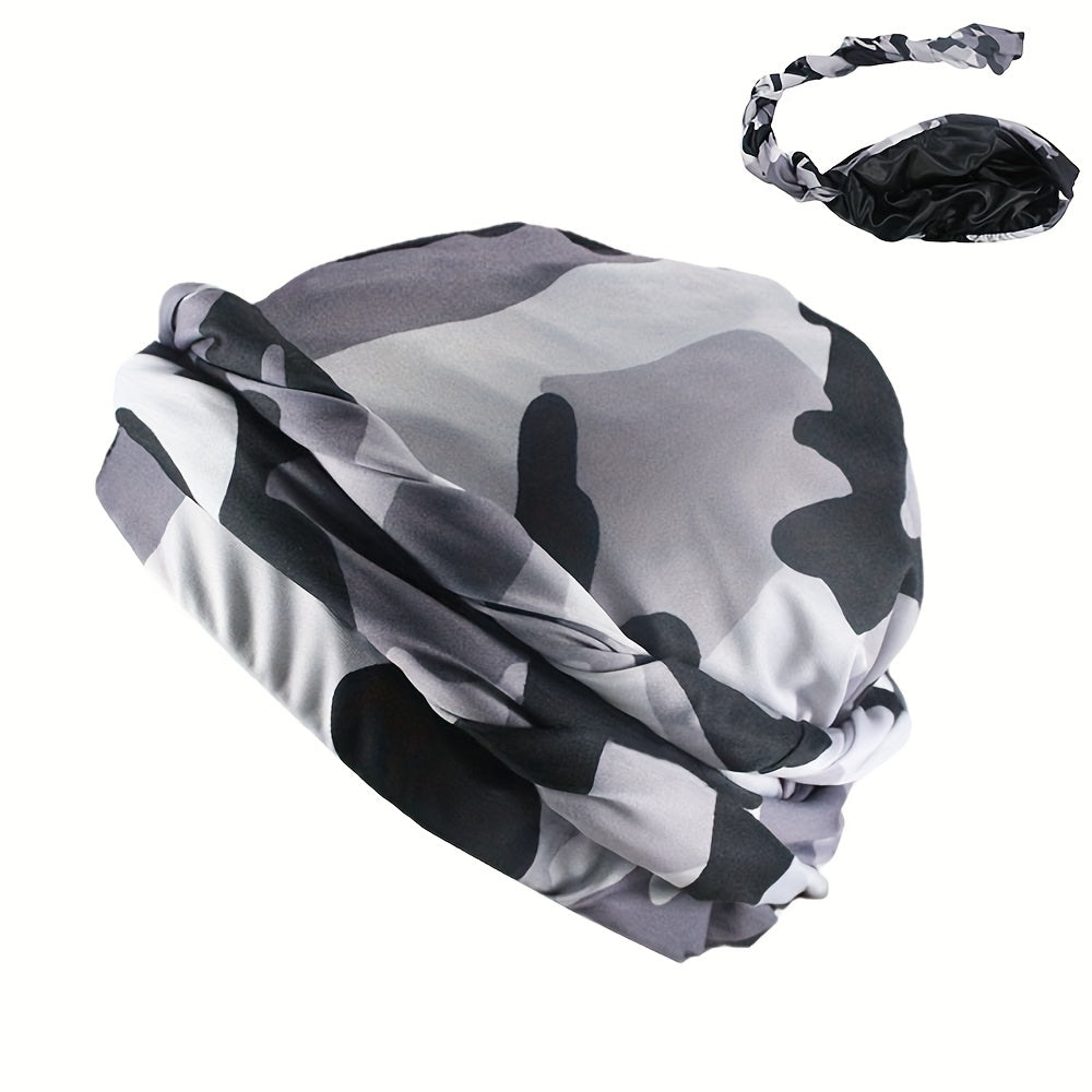 Men's Soft Satin Inner Cap for Outdoor Sport