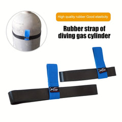 11L Elastic Rubber Tanks Diving Cylinder Strap Retainer
