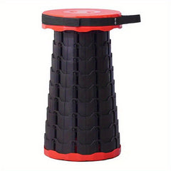 Plastic Folding Telescopic Stool Portable Lightweight Stool