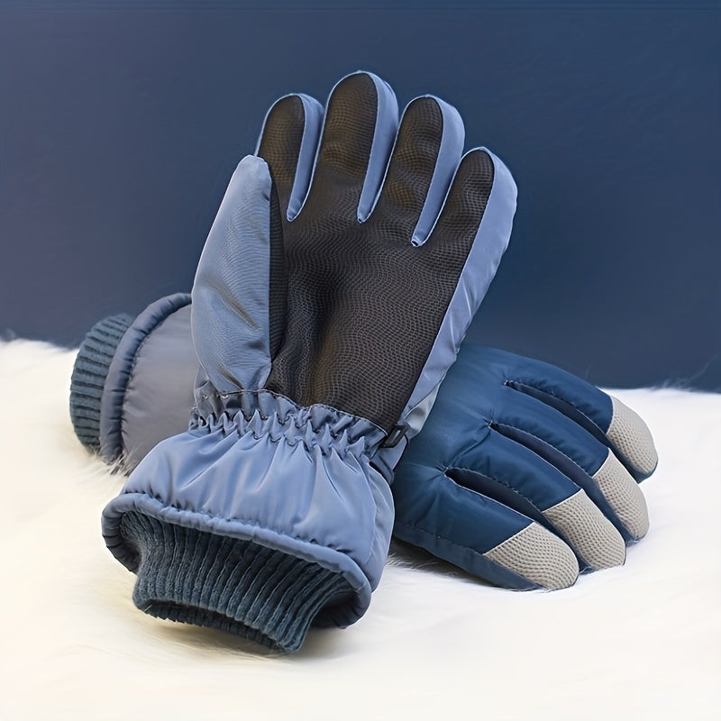 Unisex Skiing Gloves Waterproof & Windproof Snowboard Gloves