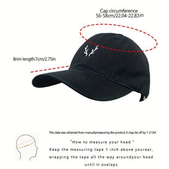 Funny American Flag & Deer Embroidered Cap for Men Women