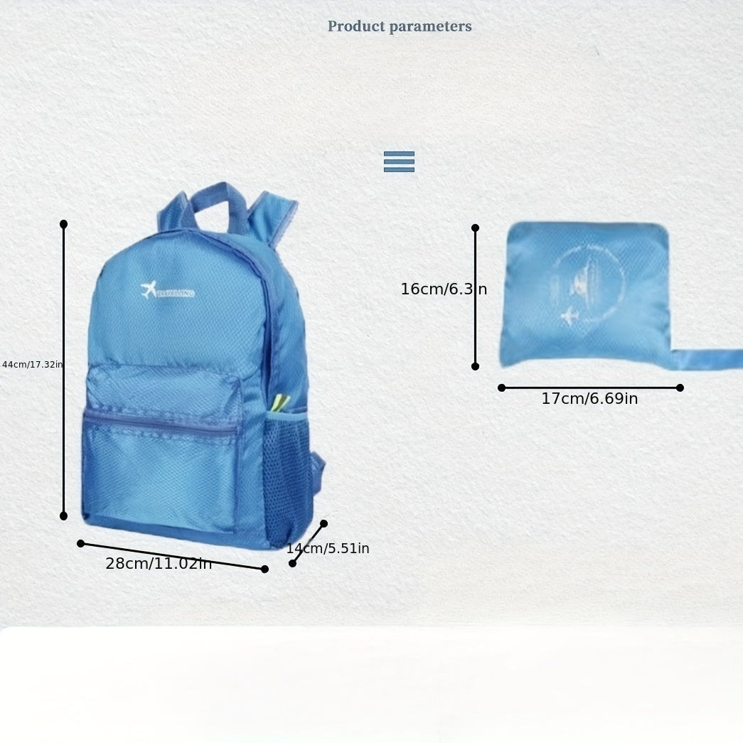 Foldable Travel Backpack Waterproof Outdoor School Bag