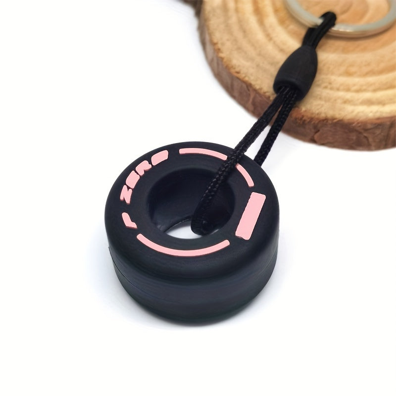 1pc PVC Soft Tire Key Chain Keyring Bag Wallet Key Pendant Gift