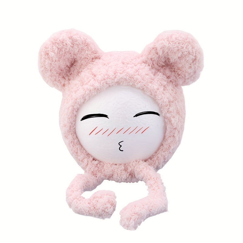 Toddler Winter Beanie Hat With Ear Flaps