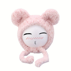 Toddler Winter Beanie Hat With Ear Flaps