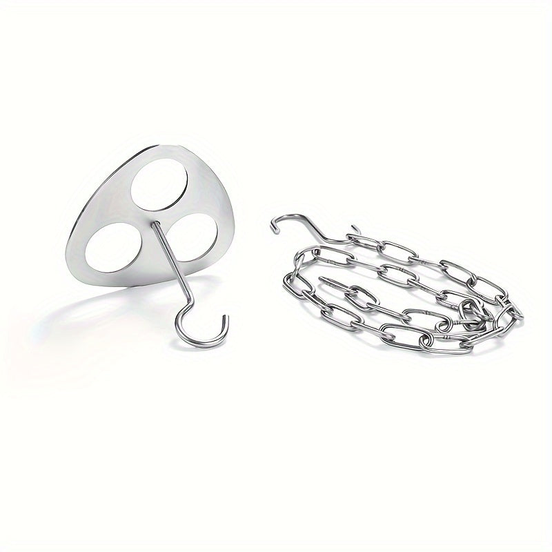 Stainless Steel Tripod Bracket Board Pot Hanger