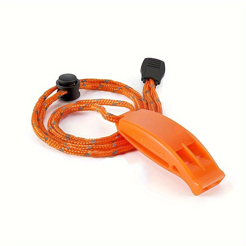 Outdoor Emergency Survival Dual Frequency Whistle