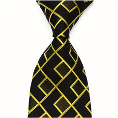 Men's Classic Plaid Necktie Business Party Wedding Dress Tie