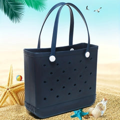 Rubber Waterproof Basket Tote Swimming Fitness Storage Bag Pet Bag